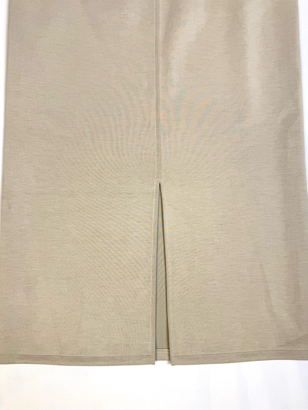 Lululemon Beige High Rise Midi Pencil Skirt Career Travel Stretch Size 4 - Picture 5 of 10